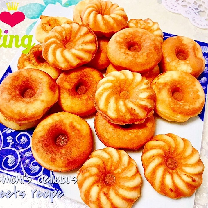 HMで簡単!ハニー★焼きドーナツ
